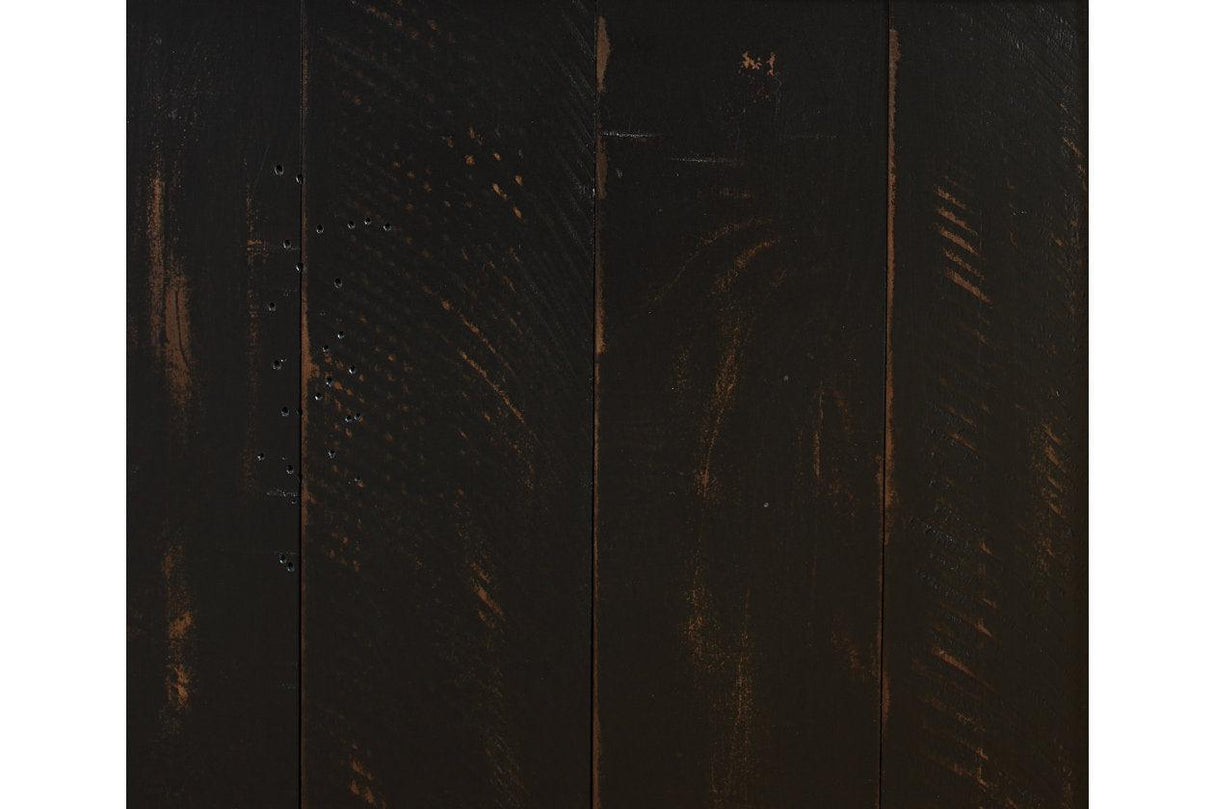 Valebeck Black/Brown Coffee Table and 2 Chairside End Tables by Ashley at Eve Furniture