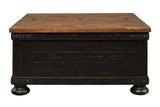 Valebeck Black/Brown Coffee Table with Lift Top by Ashley at Eve Furniture