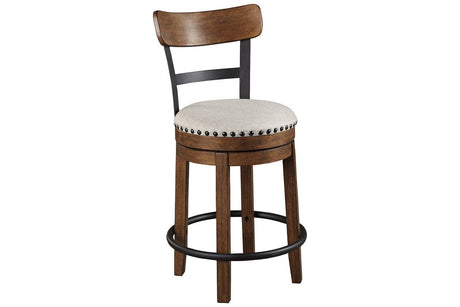 Valebeck Brown Counter Height Barstool by Ashley at Eve Furniture