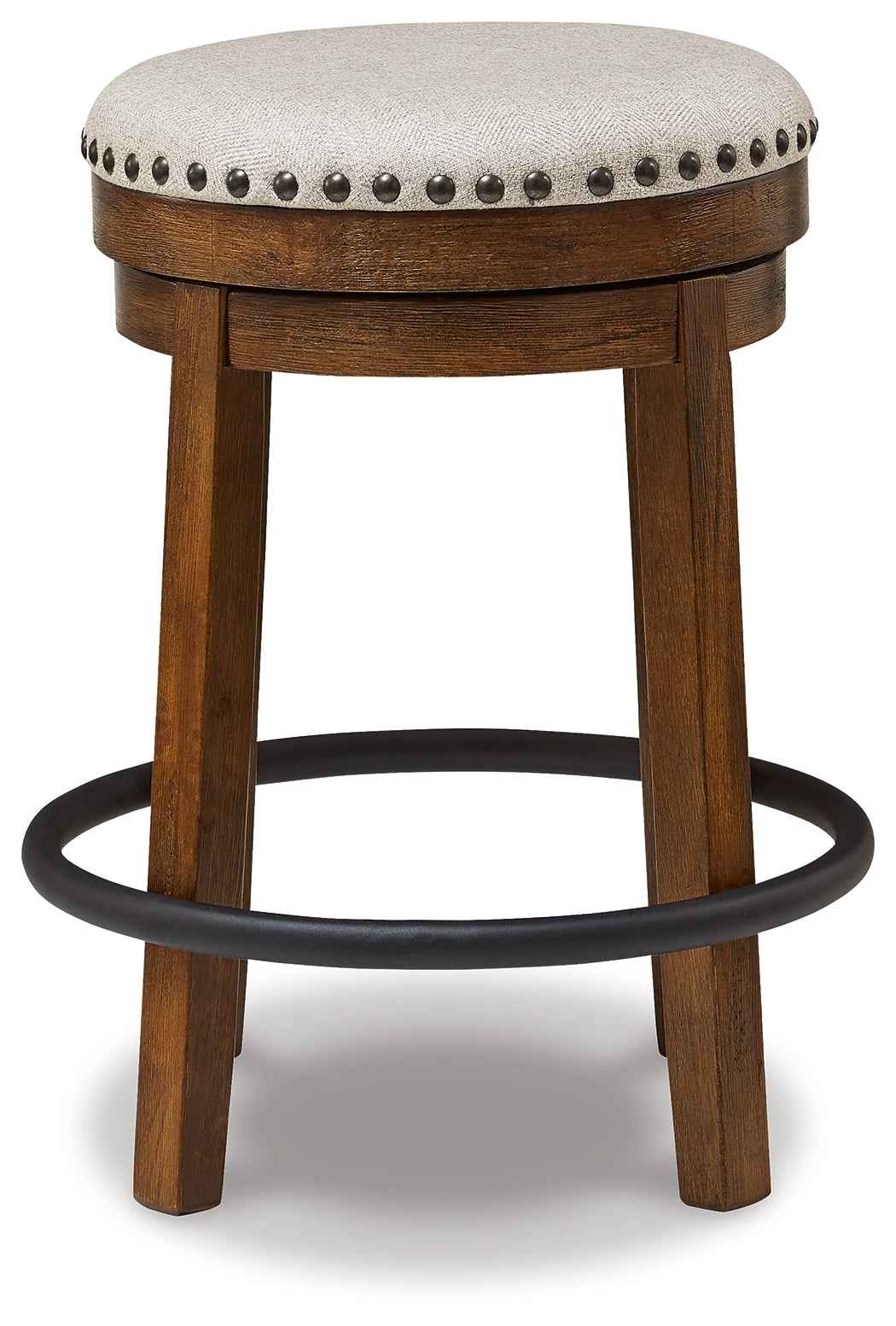 Valebeck Brown/White Counter Height Barstool, Set of 2 by Ashley at Eve Furniture
