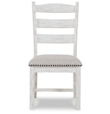 Valebeck Dining Table and 8 Chairs with Storage in White/Brown by Ashley at Eve Furniture