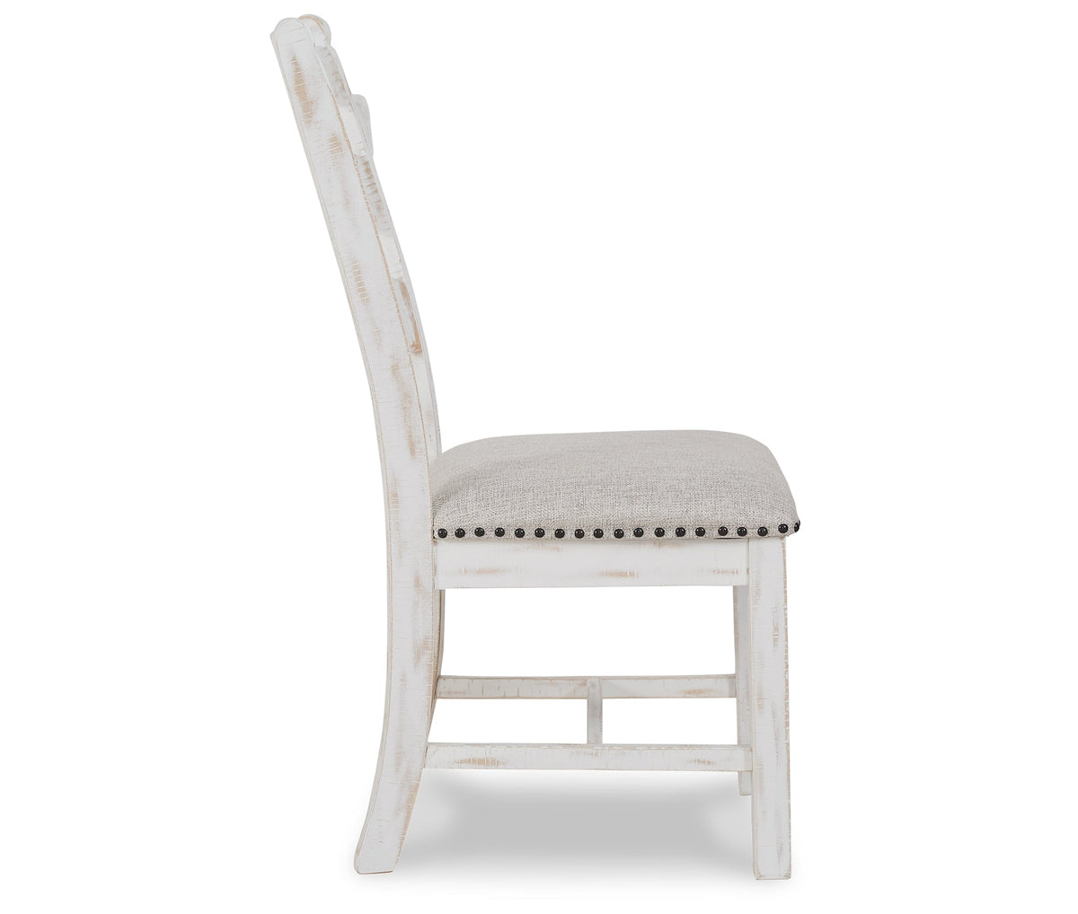 Valebeck Dining Table and 8 Chairs with Storage in White/Brown by Ashley at Eve Furniture