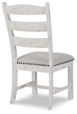 Valebeck Dining Table and 8 Chairs with Storage in White/Brown by Ashley at Eve Furniture