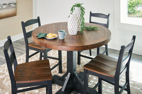 Valebeck Multi Counter Height 5-Piece Dining Room Set by Ashley at Eve Furniture