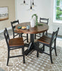 Valebeck Multi Counter Height 5-Piece Dining Room Set by Ashley at Eve Furniture