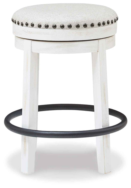 Valebeck White & Brown Counter Height Set by Ashley at Eve Furniture