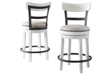 Valebeck White Counter Height Barstool by Ashley at Eve Furniture