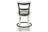 Valebeck White Counter Height Barstool by Ashley at Eve Furniture