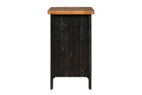 Valebeck Black/Brown Chairside End Table by Ashley at Eve Furniture