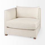 Valence 2 Piece Beige Modular Loveseat by Mercana at Eve Furniture