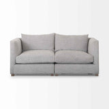 Valence 2 Piece Medium Gray Modular Sofa Set by Mercana at Eve Furniture