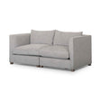 Valence 2 Piece Medium Gray Modular Sofa Set by Mercana at Eve Furniture