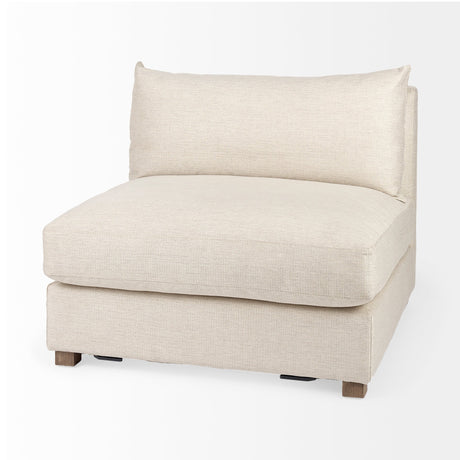 Valence 3 Piece Beige Modular Sofa Set by Mercana at Eve Furniture