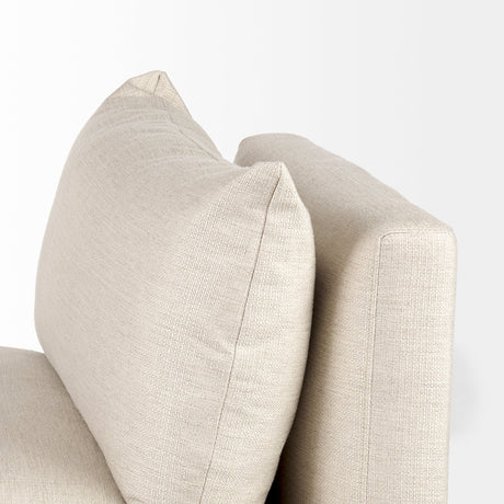 Valence 3 Piece Beige Modular Sofa Set by Mercana at Eve Furniture