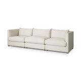 Valence 3 Piece Beige Modular Sofa Set by Mercana at Eve Furniture