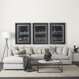 Valence 3 Piece Light Gray Modular Sofa Set by Mercana at Eve Furniture