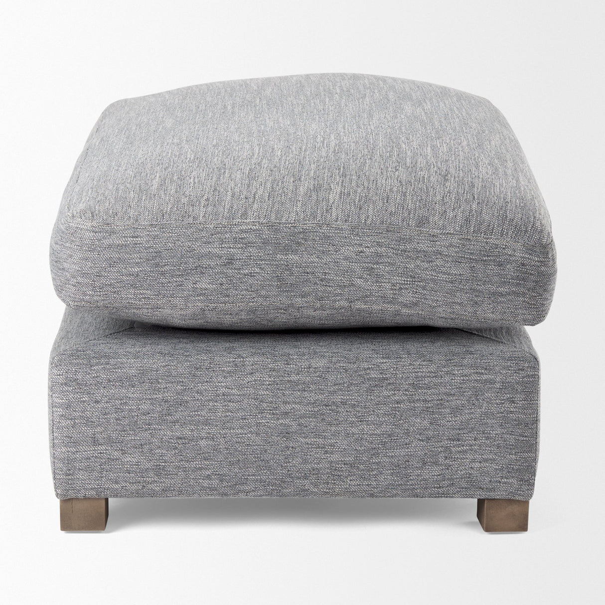 Valence 38.6L x 26.0W x 17.7H Castlerock Gray 2/3 Ottoman Sectional Piece by Mercana at Eve Furniture