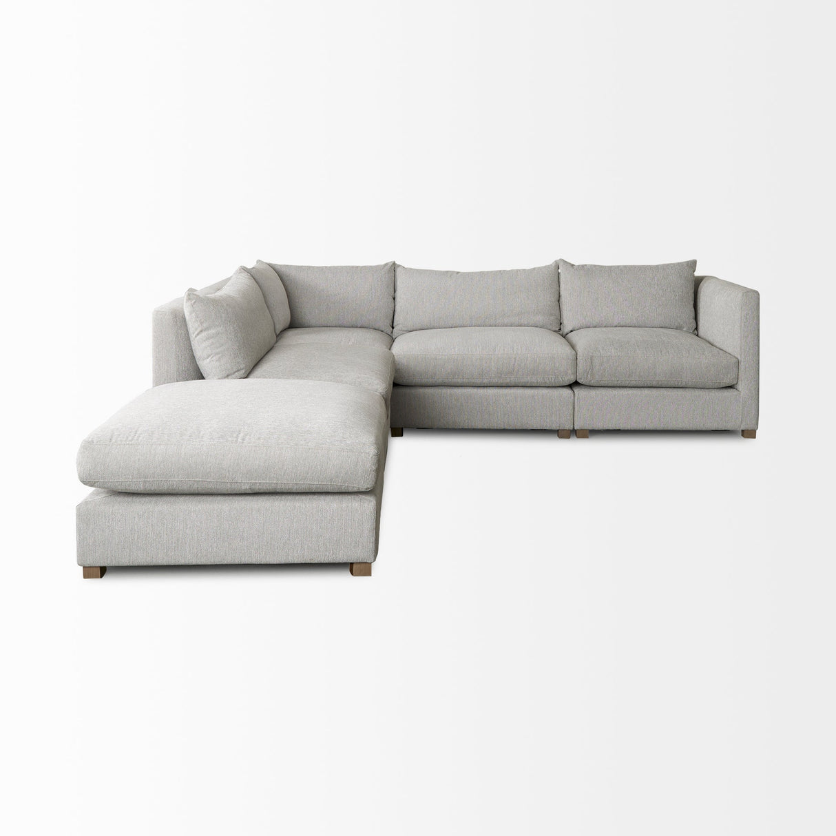 Valence 5 Piece Modular Sofa Set (Included 1 Ottoman) by Mercana at Eve Furniture