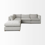 Valence 5 Piece Modular Sofa Set (Included 1 Ottoman) by Mercana at Eve Furniture