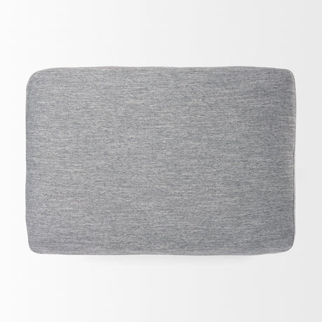 Valence Castlerock Gray 2/3 Ottoman Sectional Piece by Mercana at Eve Furniture