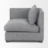 Valence Castlerock Gray Corner Sectional Piece by Mercana at Eve Furniture