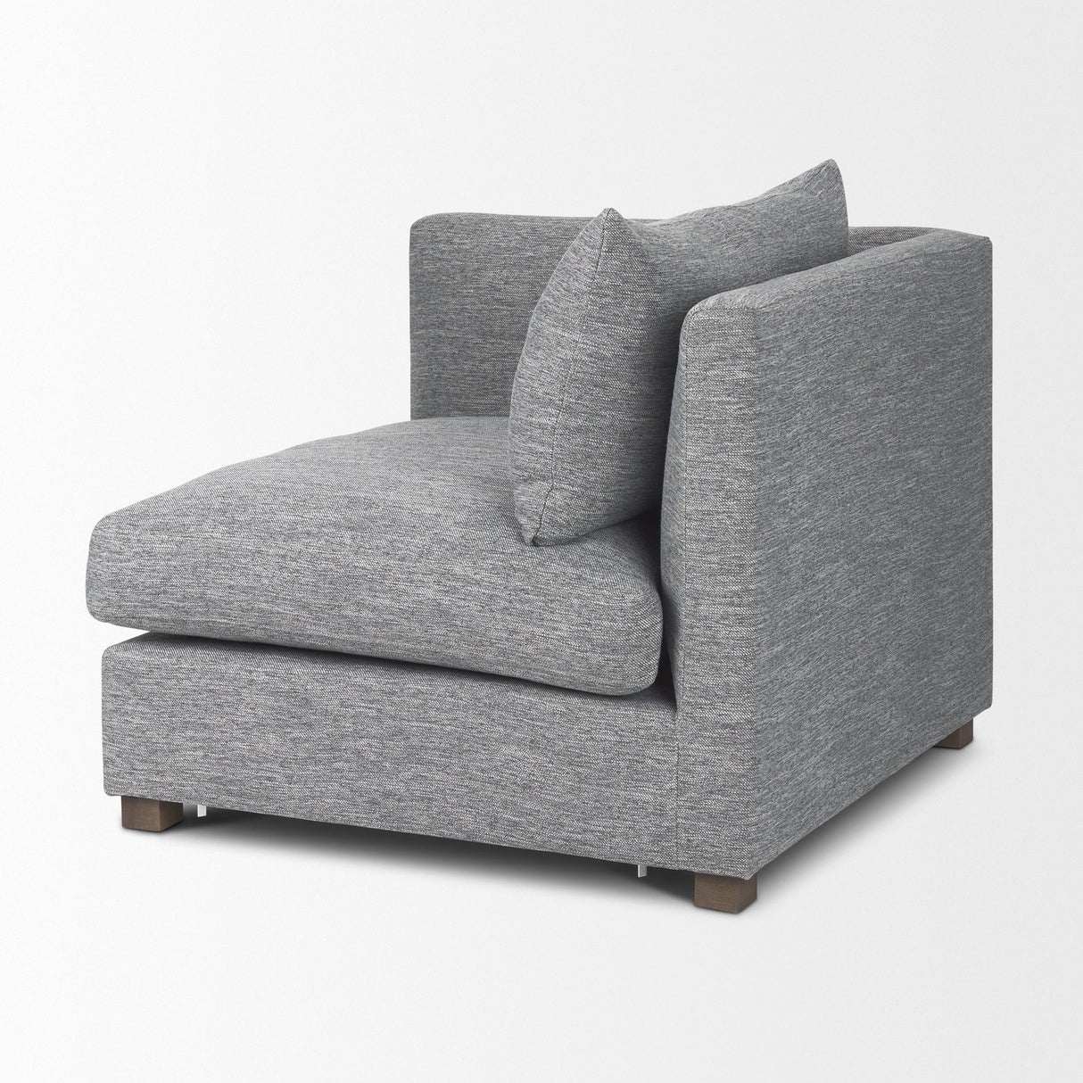 Valence Castlerock Gray Corner Sectional Piece by Mercana at Eve Furniture