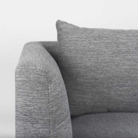 Valence Castlerock Gray Corner Sectional Piece by Mercana at Eve Furniture