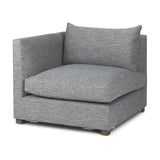 Valence Castlerock Gray Corner Sectional Piece by Mercana at Eve Furniture