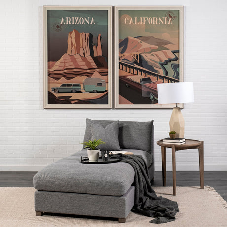 Valence Castlerock Gray Full Size Ottoman Sectional Piece by Mercana at Eve Furniture