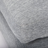 Valence Castlerock Gray Full Size Ottoman Sectional Piece by Mercana at Eve Furniture