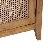Valencia Brown Cabinet by Crestview at Eve Furniture