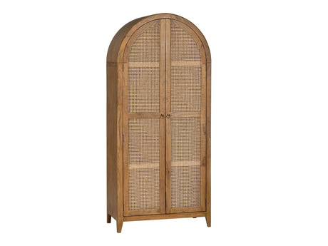 Valencia Brown Cabinet by Crestview at Eve Furniture