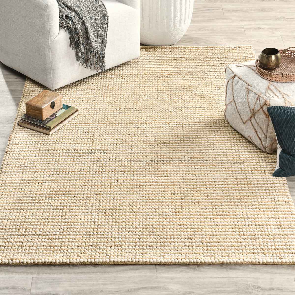 Valencia Ivory Rug by Classic Home at Eve Furniture
