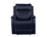 Valencia Ocean Blue 3-Piece Dual Power Reclining Set by Steve Silver at Eve Furniture