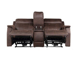 Valencia Walnut 3-Piece Dual Power Reclining Set by Steve Silver at Eve Furniture
