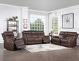 Valencia Walnut 3-Piece Dual Power Reclining Set by Steve Silver at Eve Furniture