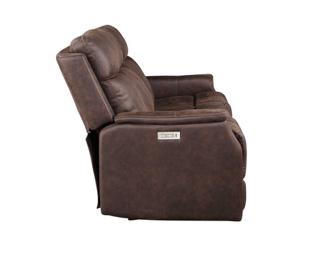 Valencia Walnut 3-Piece Dual Power Reclining Set by Steve Silver at Eve Furniture