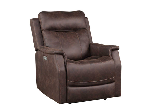 Valencia Walnut 3-Piece Dual Power Reclining Set by Steve Silver at Eve Furniture