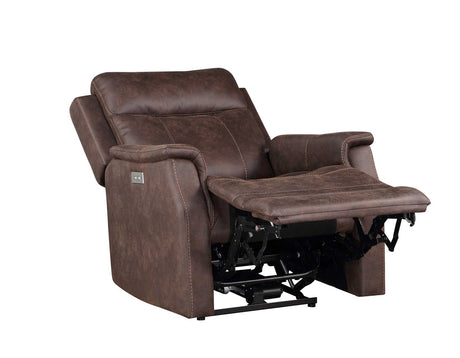 Valencia Walnut 3-Piece Dual Power Reclining Set by Steve Silver at Eve Furniture