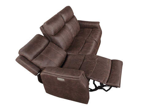 Valencia Walnut 3-Piece Dual Power Reclining Set by Steve Silver at Eve Furniture