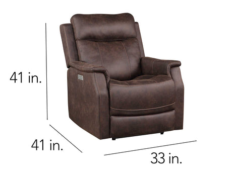 Valencia Walnut 3-Piece Dual Power Reclining Set by Steve Silver at Eve Furniture