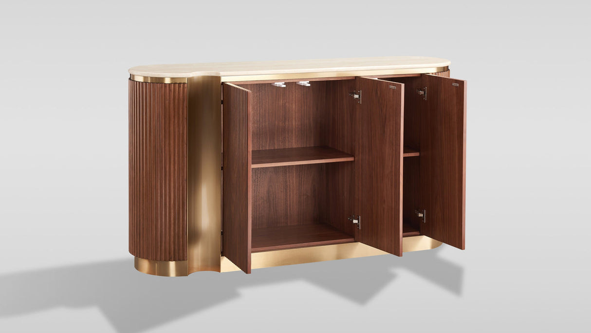 Valente Walnut Sideboard by New Era Innovations at Eve Furniture