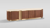 Valente Walnut TV Console by New Era Innovations at Eve Furniture