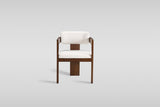 Valente (White/Walnut) Dining Room Set by New Era Innovations at Eve Furniture