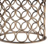 Valentina 57" Black Acacia Round Dining Table by TOV Furniture at Eve Furniture