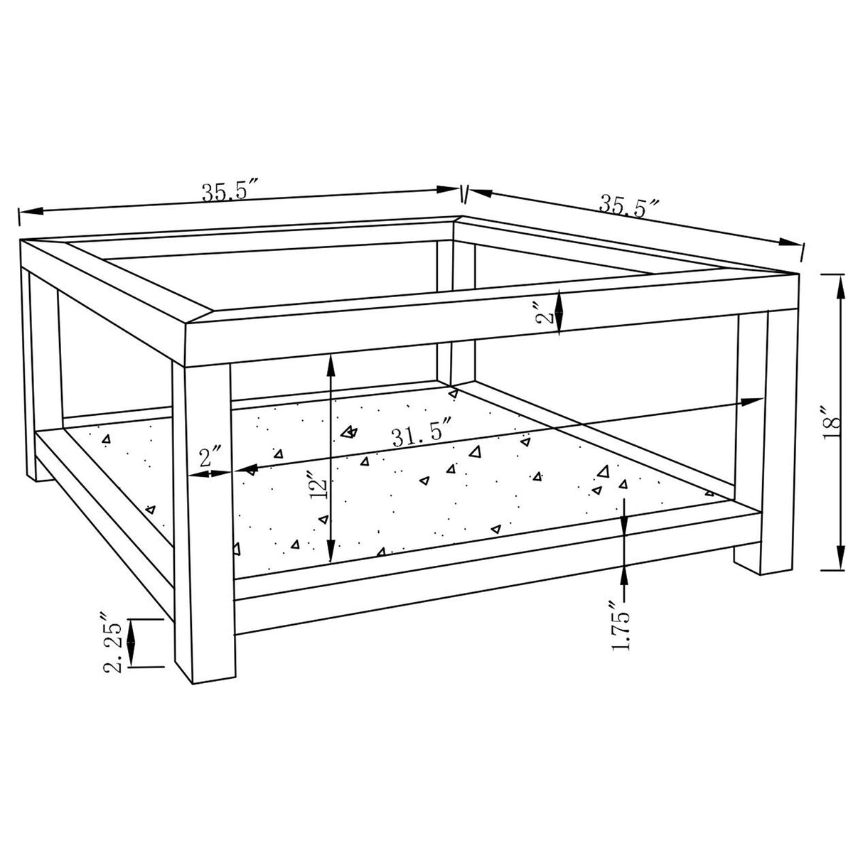 Valentina Silver 3-Piece Mirrored Coffee and End Table Set by Coaster at Eve Furniture
