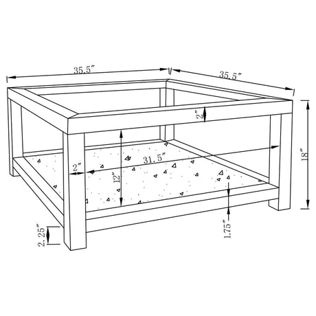 Valentina Silver 3-Piece Mirrored Coffee and End Table Set by Coaster at Eve Furniture