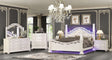 Valentina White Bedroom Set by Cosmos Furniture at Eve Furniture