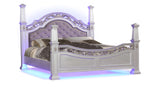Valentine Silver Bedroom Set by Cosmos Furniture at Eve Furniture