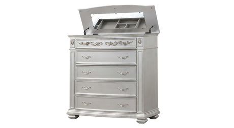 Valentine Silver Bedroom Set by Cosmos Furniture at Eve Furniture
